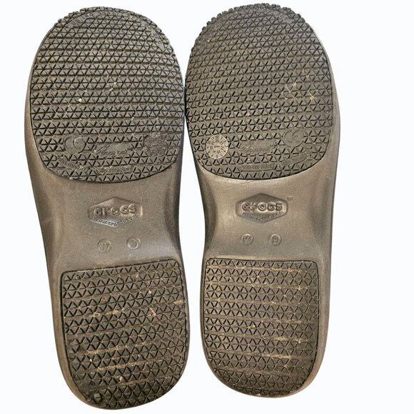 Crocs Dual Comfort Neria Pro II Paisley Print Women’s Nurse Clogs Sz. 9 Non-slip - Picture 6 of 14